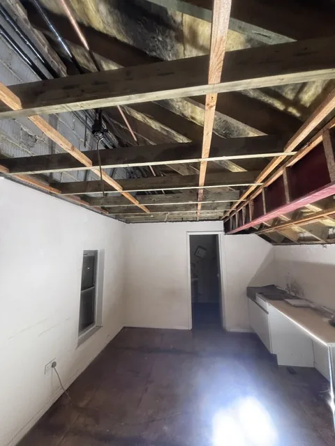 Controlled artex plasterboard strip-out in Herne Hill